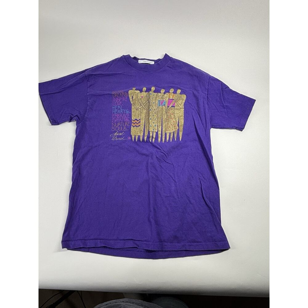 Vintage 80s Laurel Burch Art Shirt Crewneck Size L Unisex